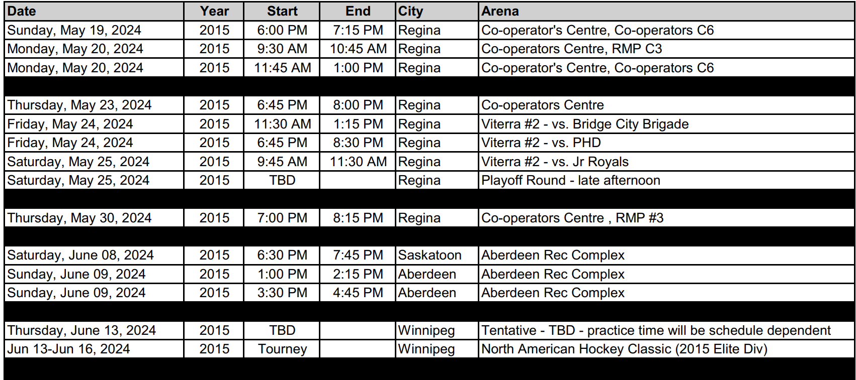 2024 SCHEDULES Jr. Pats